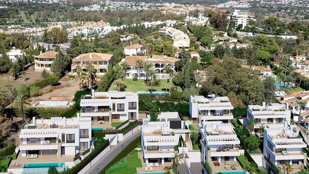 Vista aerea - Luxury Villa with Sea View in Marbella