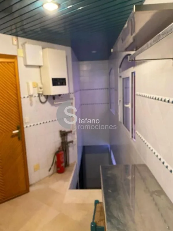 Kitchen - Chalet with Terrace in Pedregalejo, Málaga