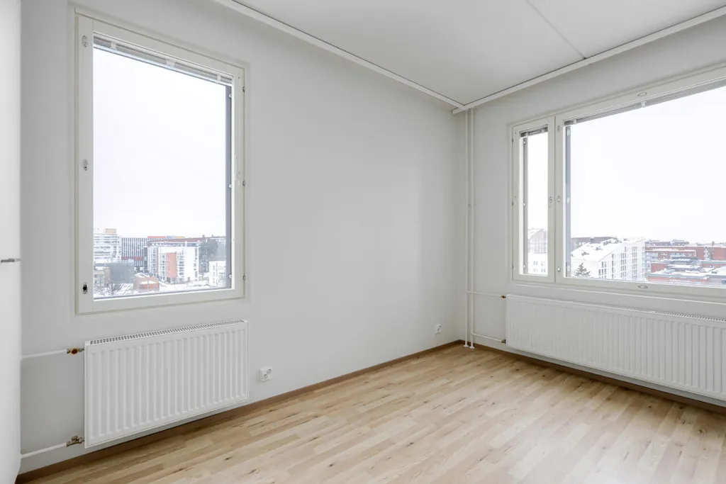Pièces - Modern Flat with Glazed Balcony in Tikkurila