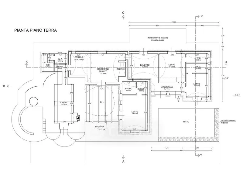 Plan - Villa with Pool in San Vito dei Normanni