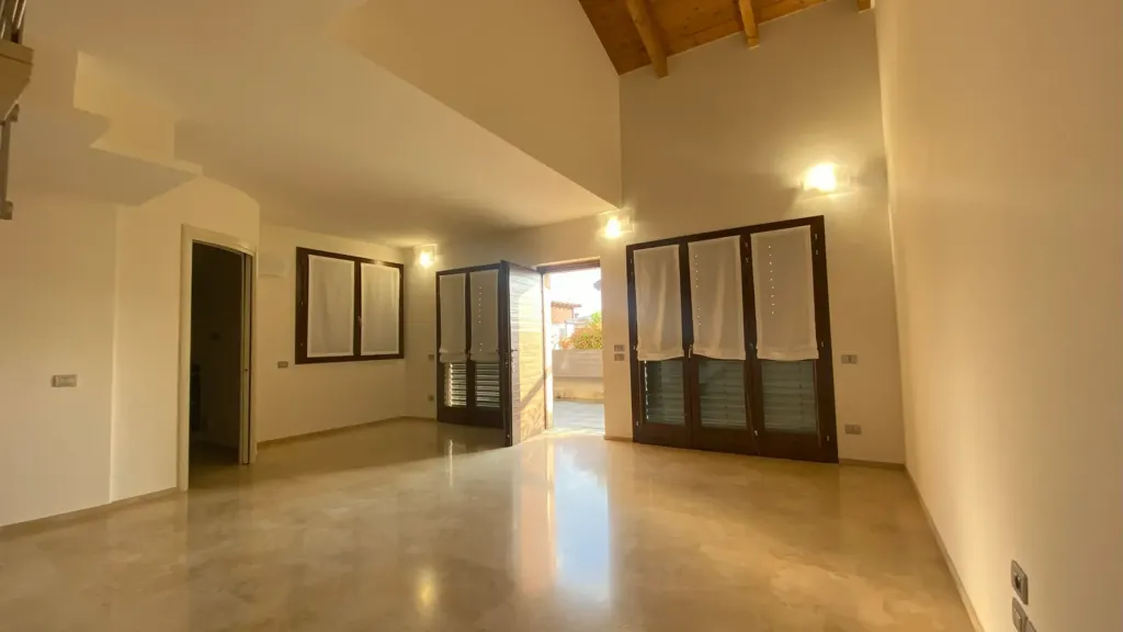 Séjour - Triplex in Villa with Terraces in Treviolo