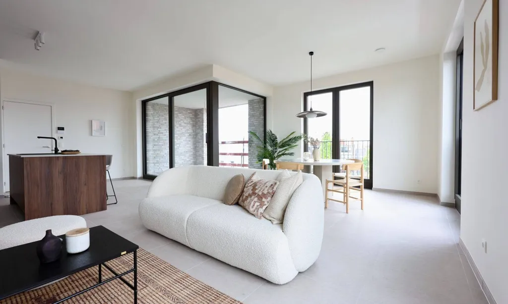 Soggiorno - Modern Apartment with Terrace in Geel