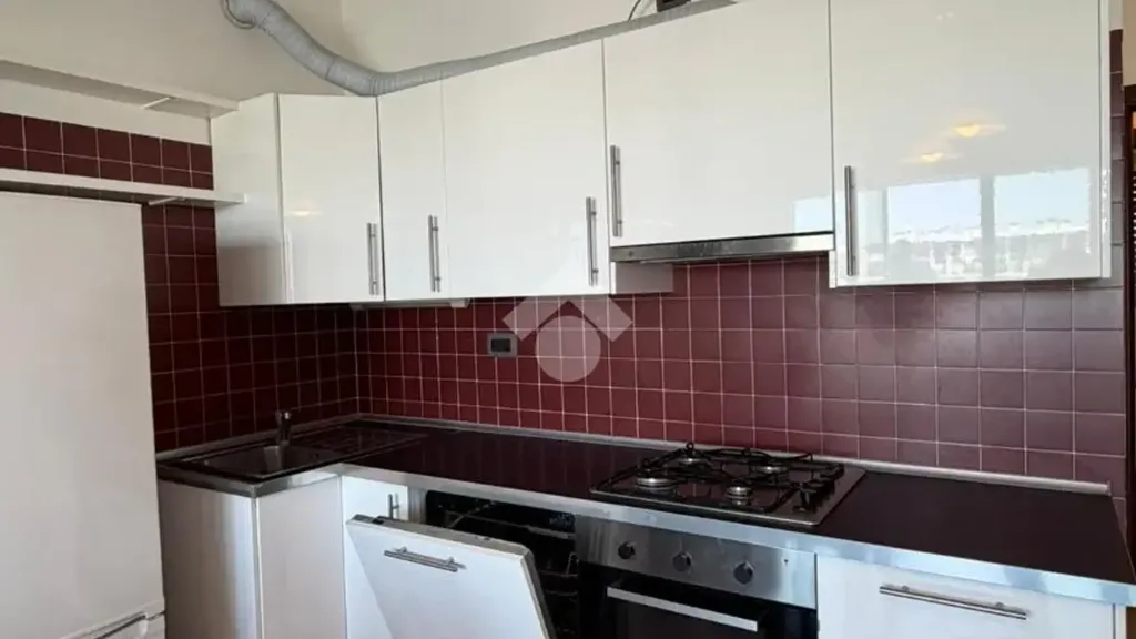 Kitchen - Bright Bilocale with Terraces in Milan