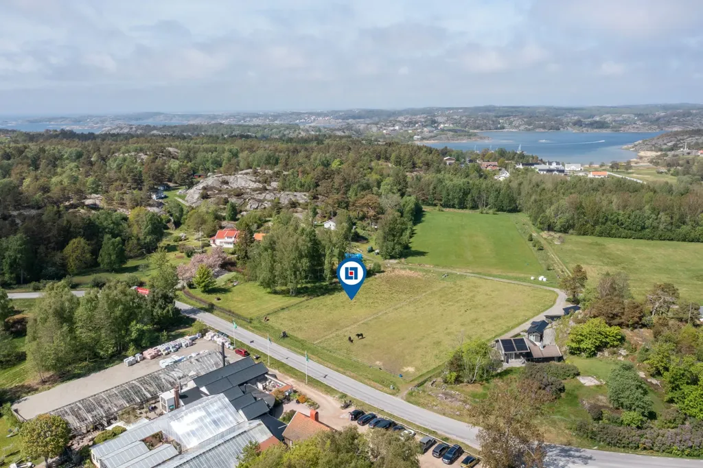 Vue aérienne - Plot with Sea Access in Ellös, Västra Götaland