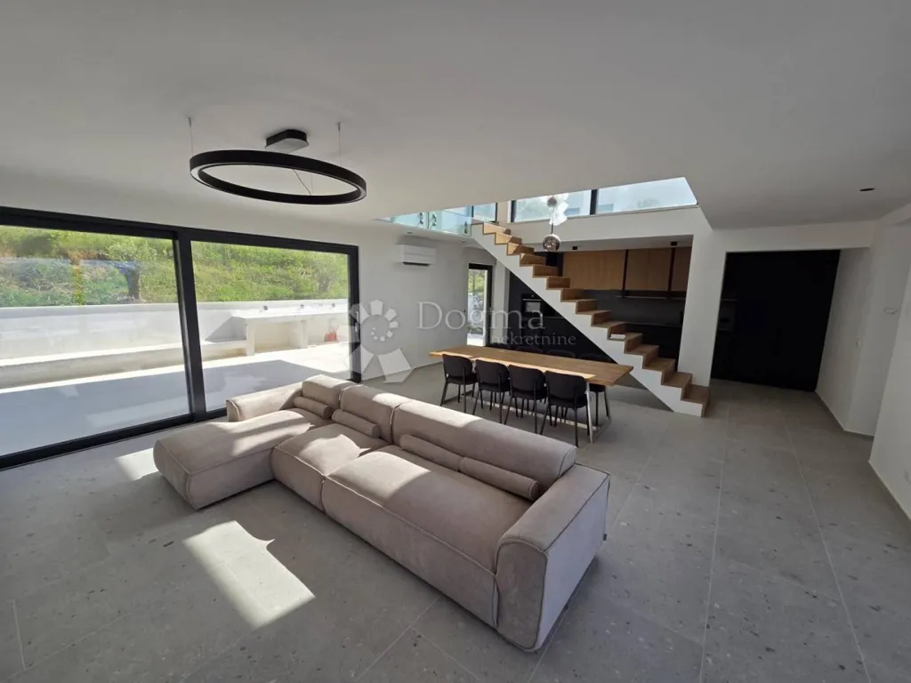 Séjour - Modern Villa with Sea View in Bol