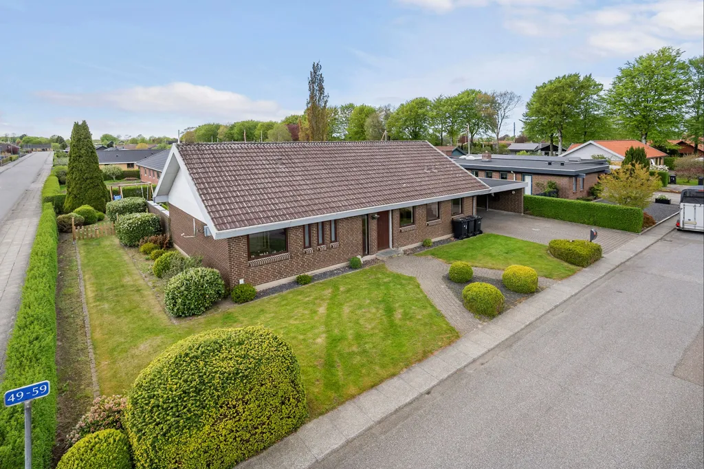 Vue aérienne - Maison 5 pièces à Herning