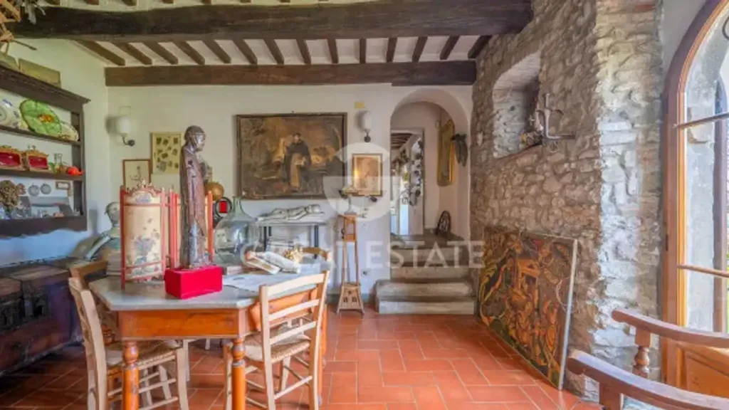Söögituba - Historic Casale with Panoramic View in Cortona