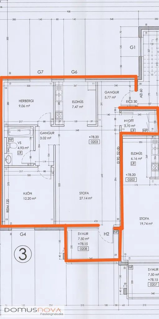 Appartement 3 pièces à Reykjavík