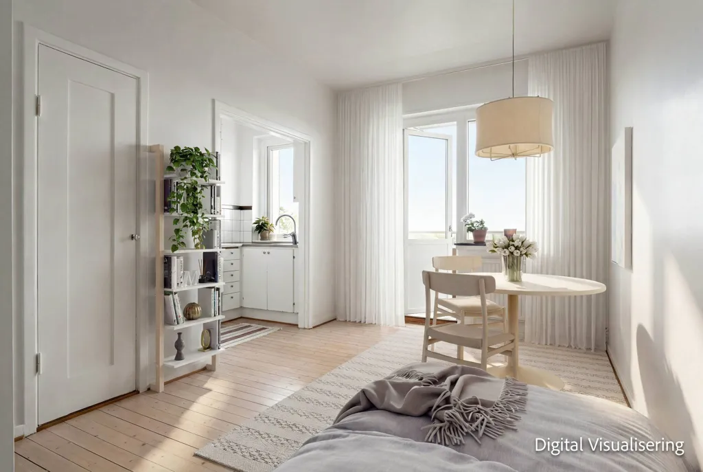 Chambres - Charming 2-Bedroom Flat in Gamla Masthugget