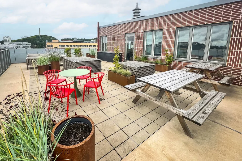 Terrasse - Apartment with West Balcony in Hammarby Sjöstad
