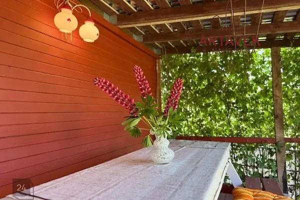 Terrace - Two-Bedroom Cottage with Garden in Tapa