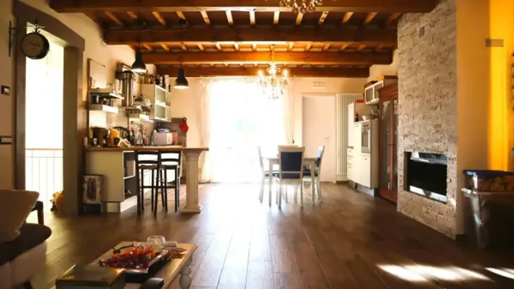 Söögituba - Rustic-Modern Apartment with Terrace in Empoli