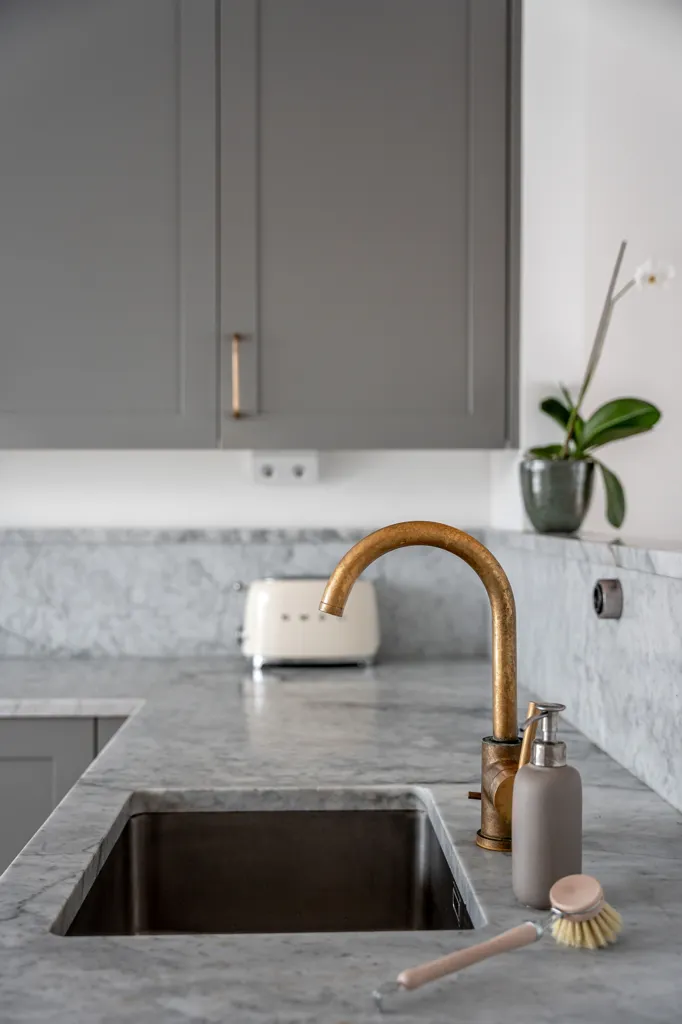 Cuisine - Modern Apartment with Terraces in Lindbacken