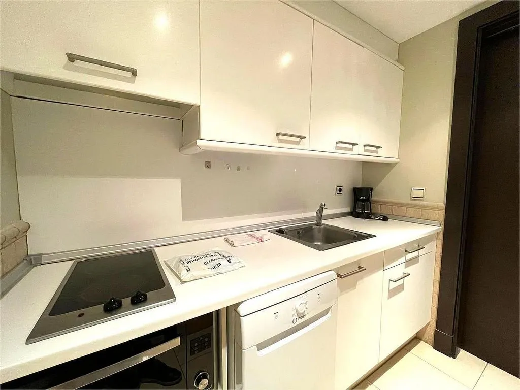 Köök - Luxury Apartment with Pool in El Rompido