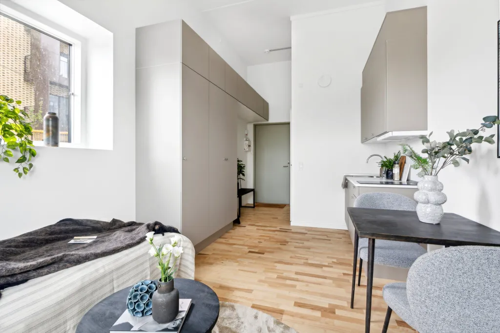 Soggiorno - Modern Studio Flat with Terrace in Ørestaden