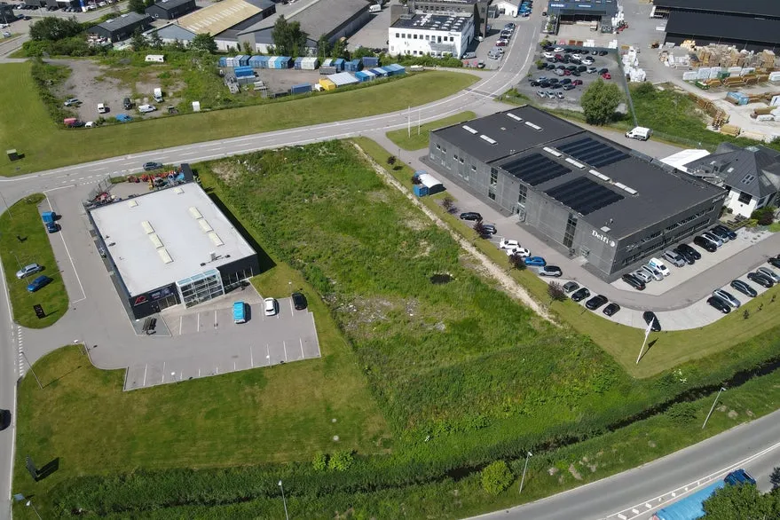 Õhuvaade - Secure Plot with Gravel in Køge