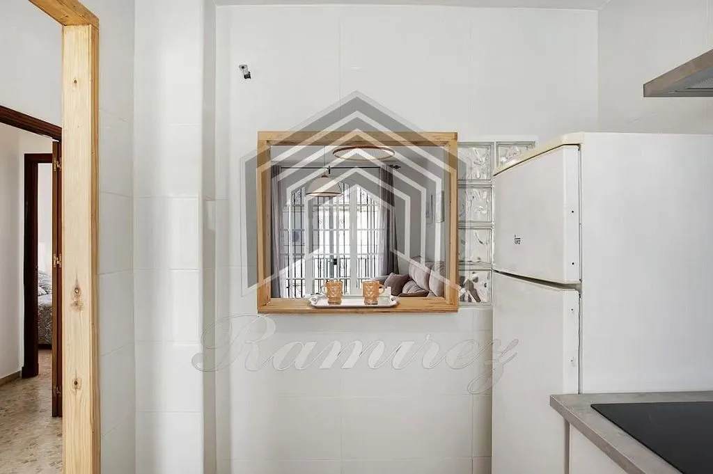 Cuisine - Apartment with Balcony and Terrace in Barbate