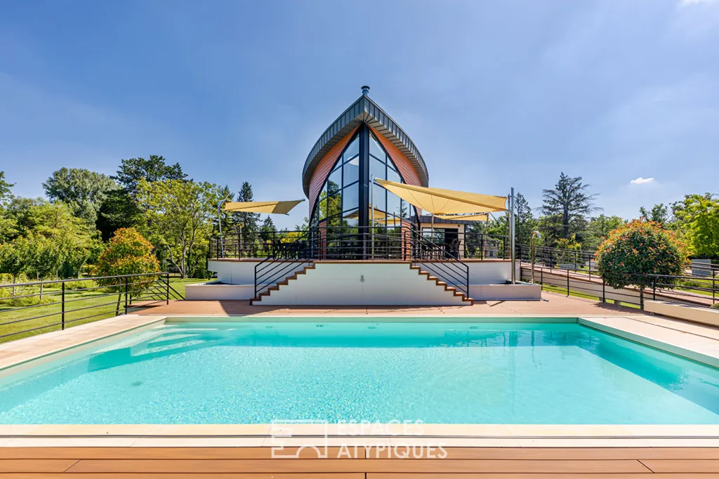 Bassein - Architectural House with River Views near Giverny