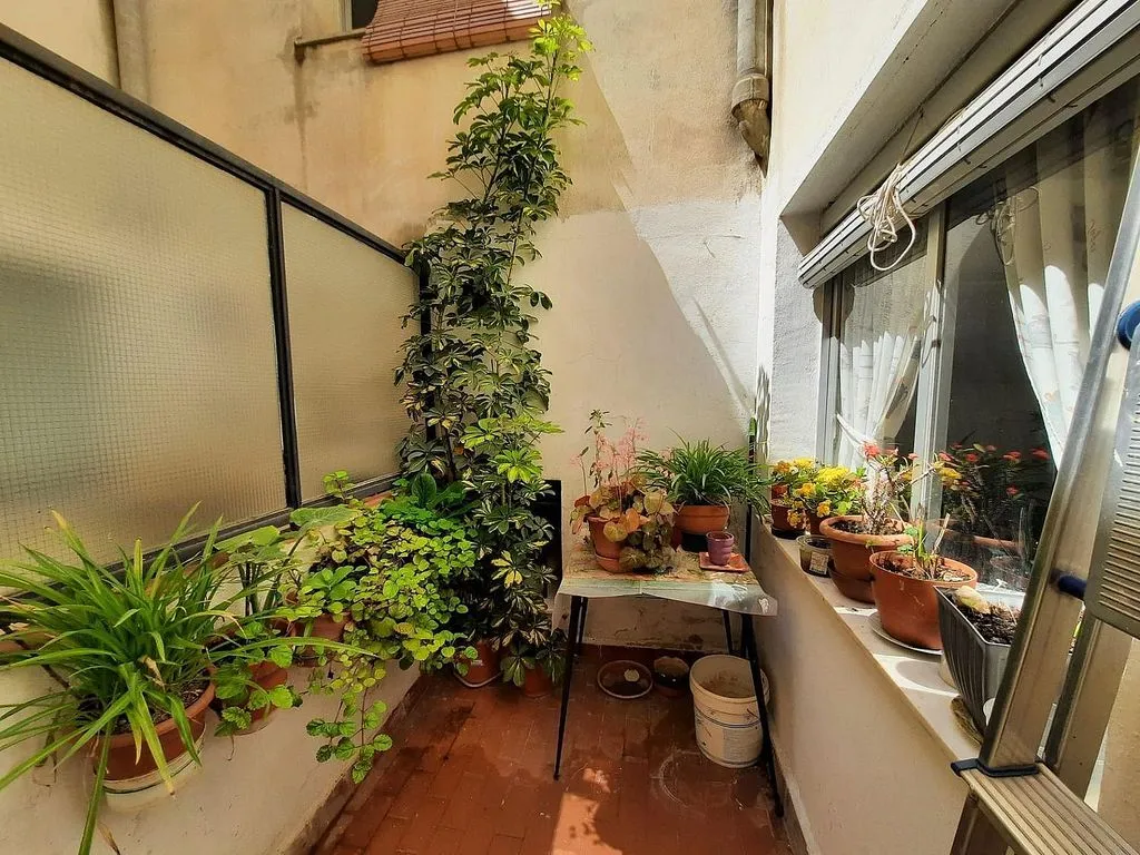 Balcon - Apartment with Garage and Air Conditioning in Almansa