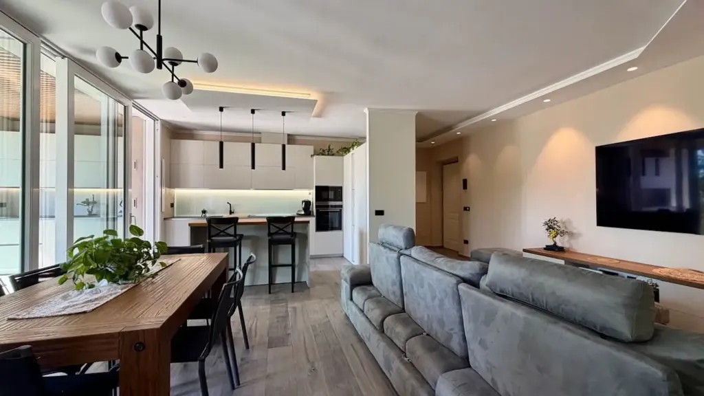 Séjour - Contemporary Apartment with Terrace in Verbania