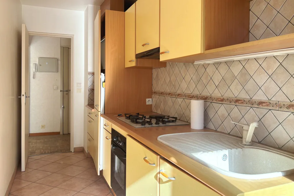 Cuisine - Appartement T2 avec Terrasse au 7ème Marseille