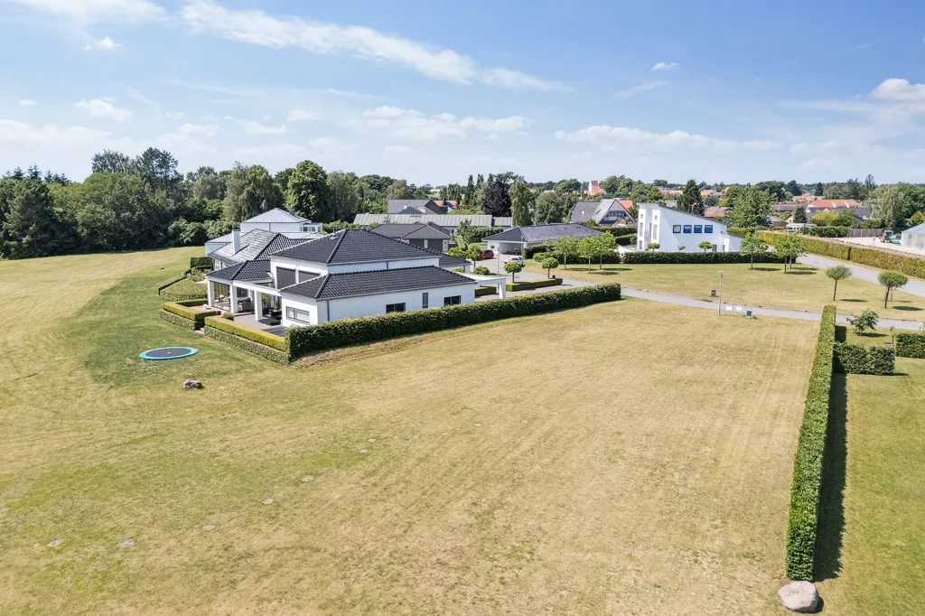 Vue aérienne - Contemporary Villa with River View in Odense