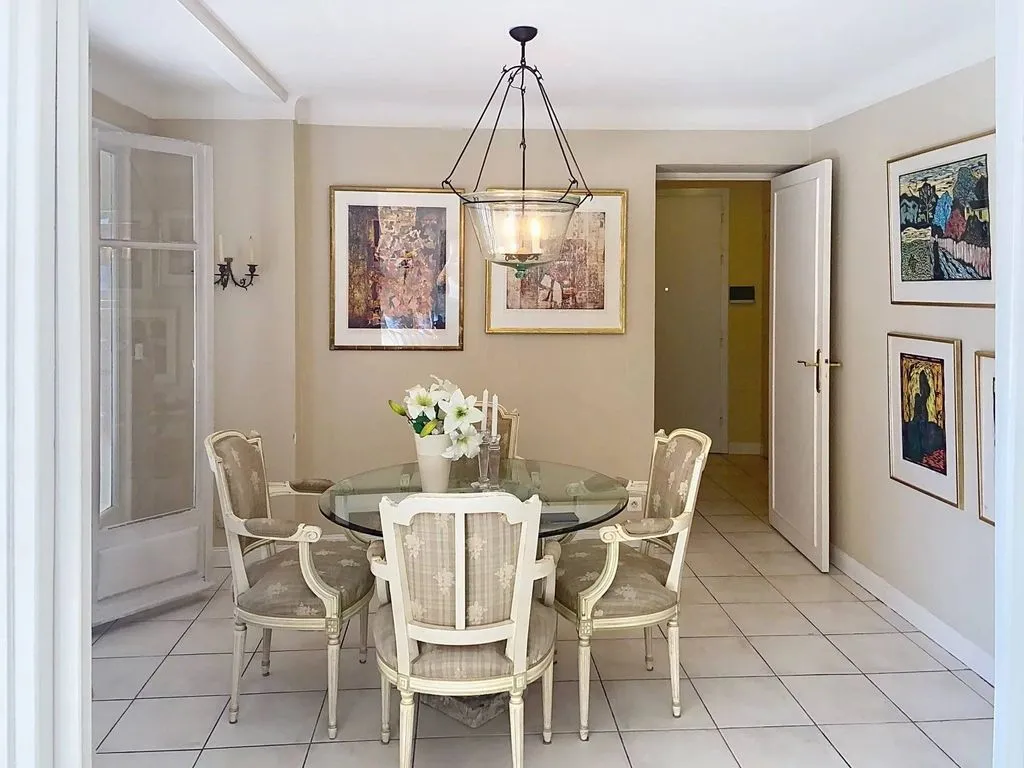 Salle à manger - Appartement de Luxe avec Vue Mer à Cannes