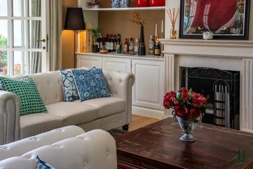Living Room - Luxury Villa with Pool in Pietrasanta