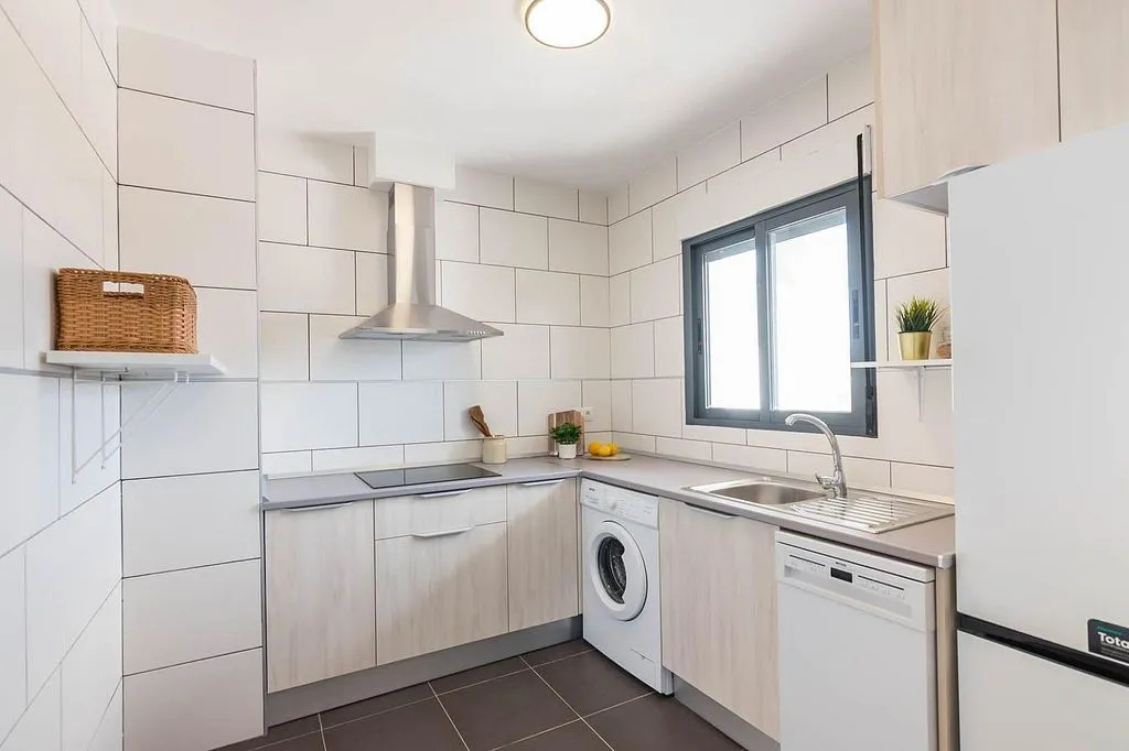 Köök - T2 Apartment with Pool in Fortuna