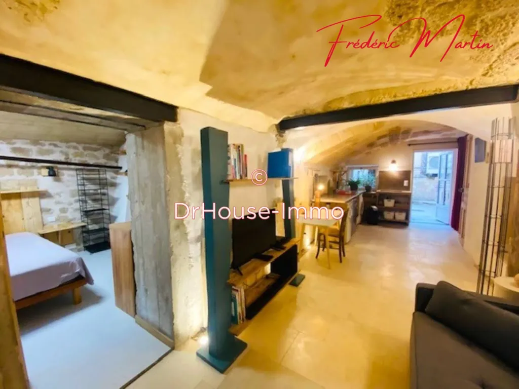Séjour - Appartement en Pierre au Calme à Uzès