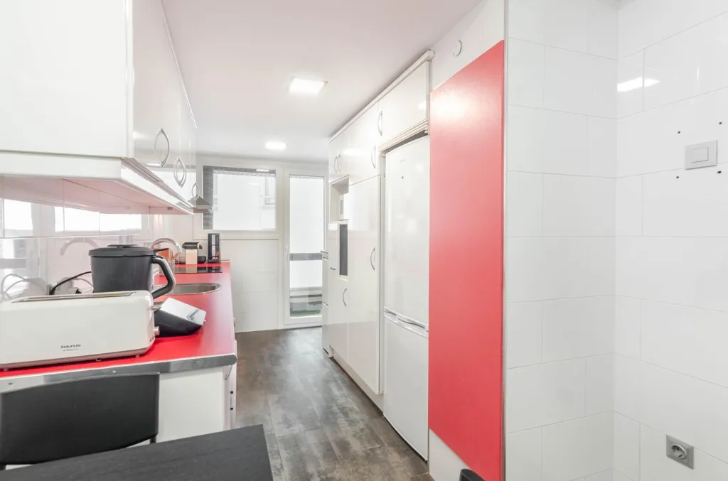 Köök - Apartment with Garage in Oviedo Centre