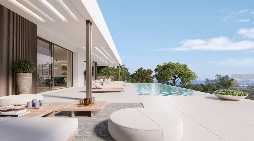 Piscina - Luxury Villa with Sea View in Mijas Costa