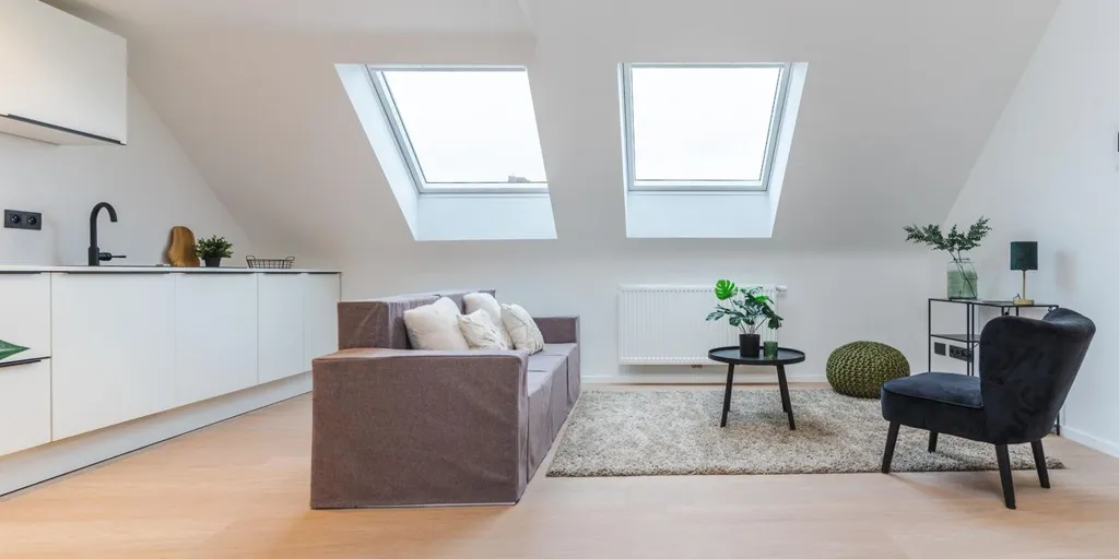 Séjour - Dakappartement Rénové avec Vue sur Gent