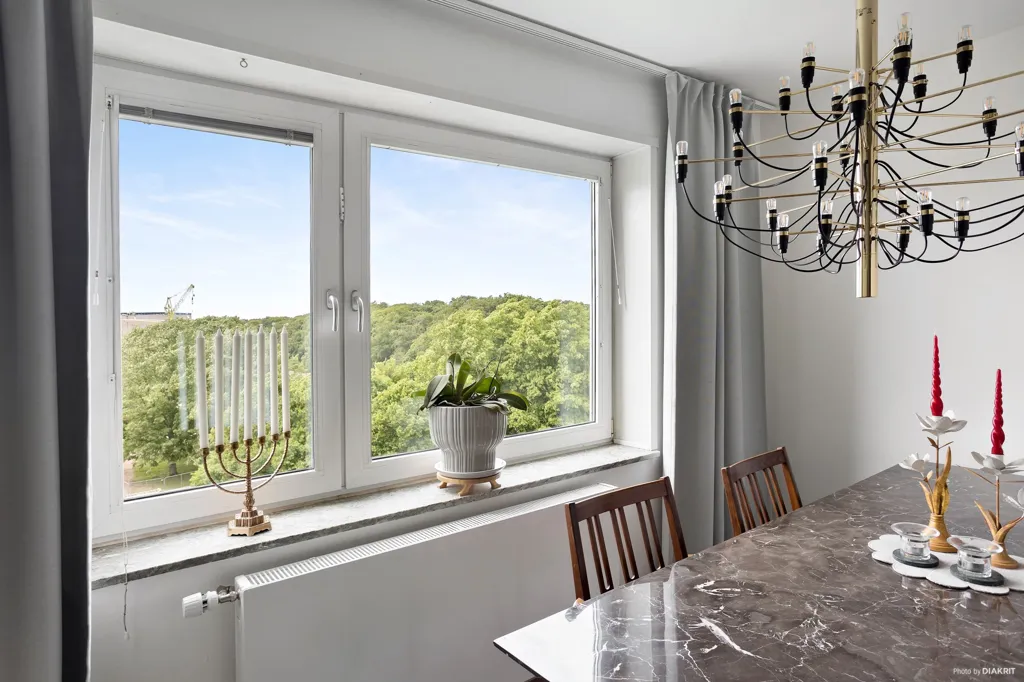 Salle à manger - Penthouse with Park View in Malmö