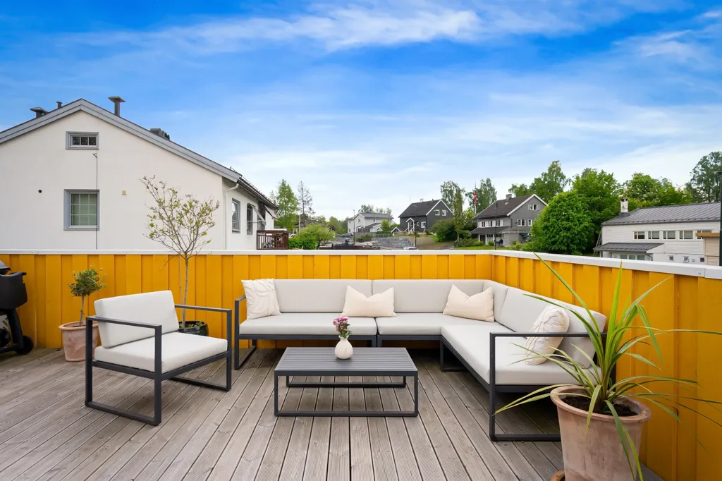 Terrasse - Duplex with South-West Terrace in Oslo