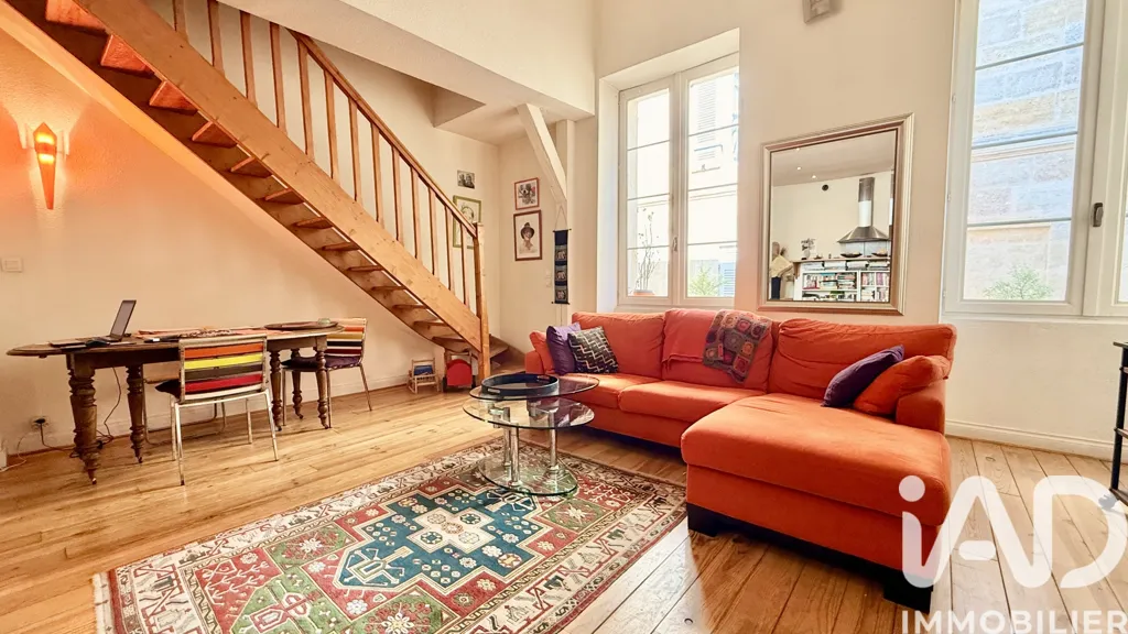 Soggiorno - Charming Loft with High Ceilings in Bordeaux