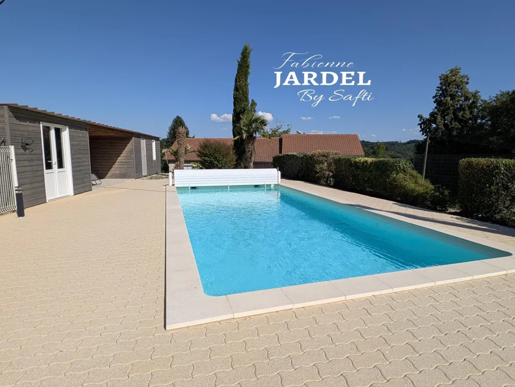 Pool - Recent Villa with Pool in Carsac-Aillac