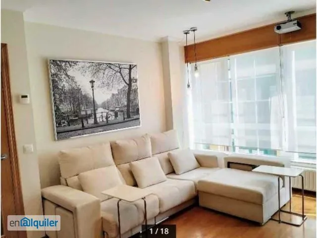 Living Room - Furnished Flat with Lift in Canido
