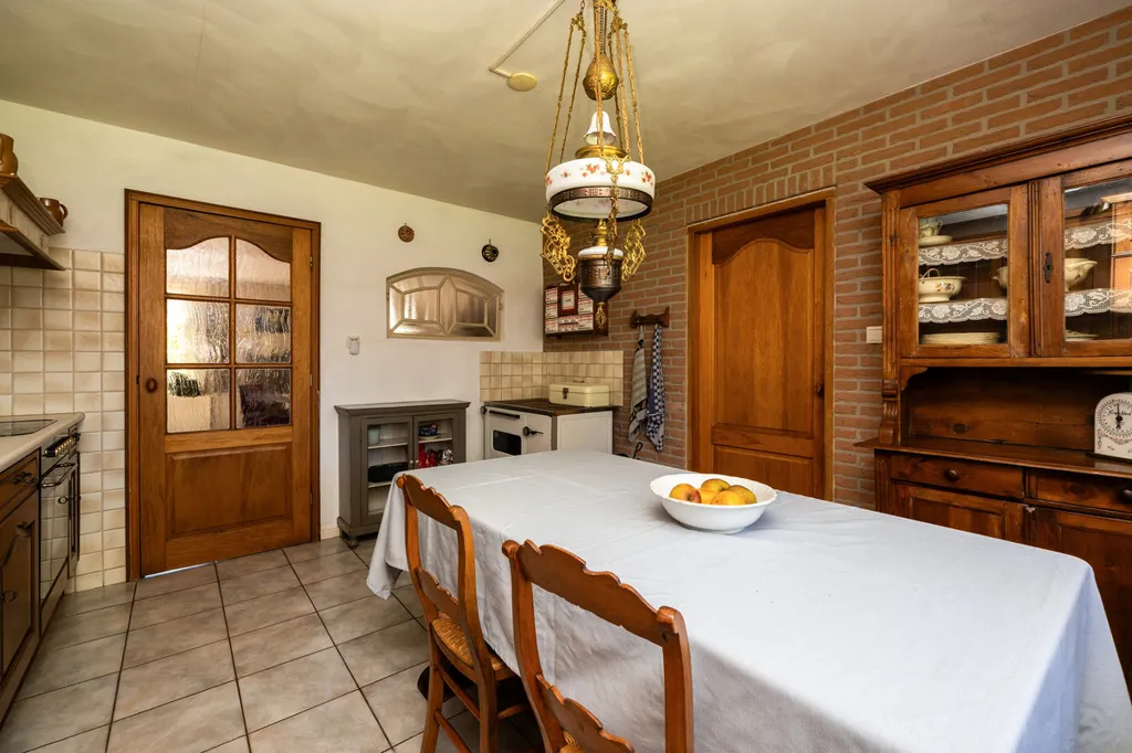 Köök - Nostalgic Farmhouse with Polder Views in Vlist