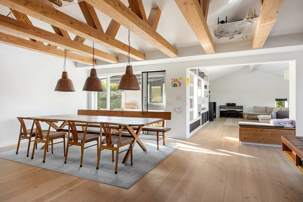 Sala da pranzo - Modernised Villa with Sjælsø View in Ravnsnæs