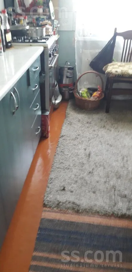 Cuisine - 1-Bedroom Flat with Balcony in Aizkraukle