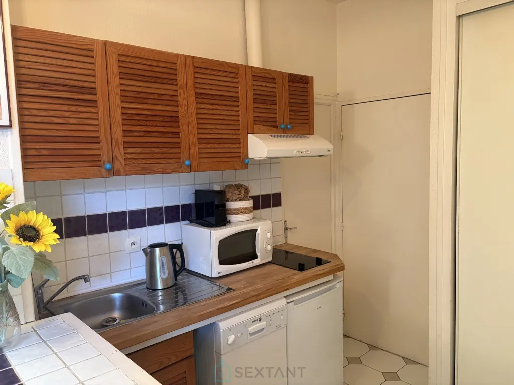 Cuisine - Appartement avec Terrasse au Cœur de Cabourg