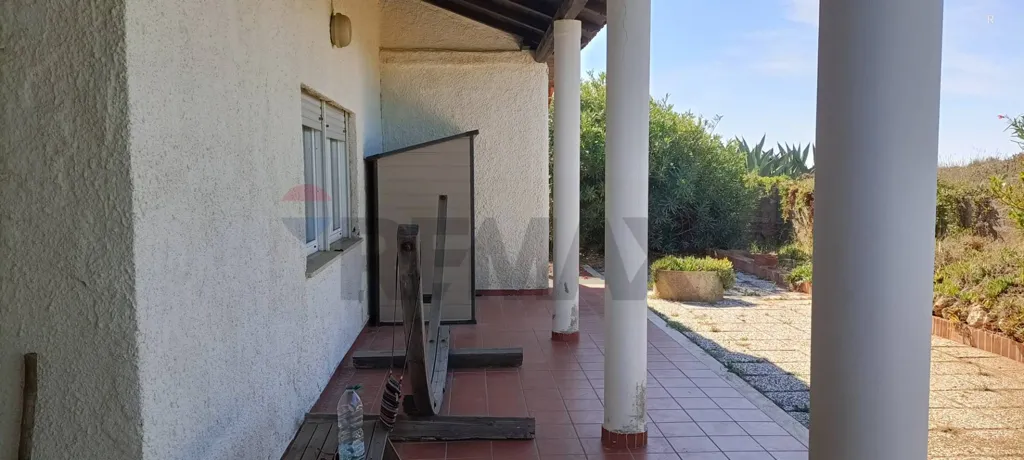 Terrasse - Single-Level Villa with Sea View in Ardea