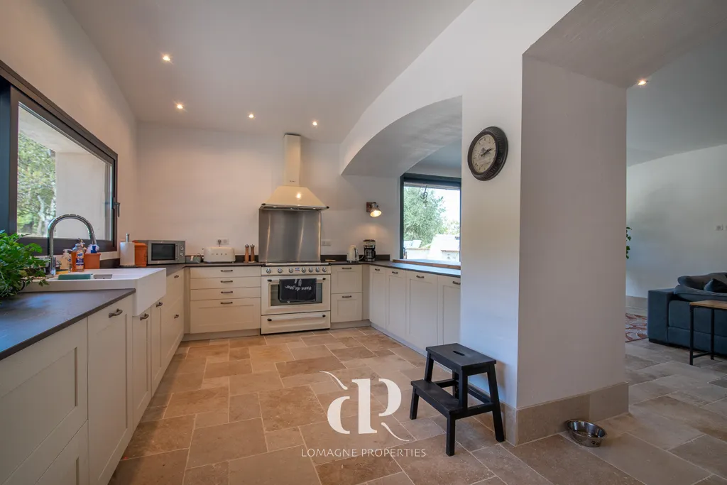 Cucina - Two-Roomed Houses with Pool in Lomagne