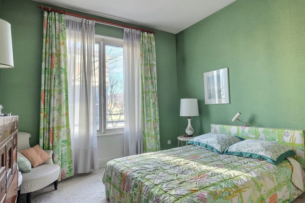 Bedrooms - Duplex Apartment with Private Garden in Chamalières