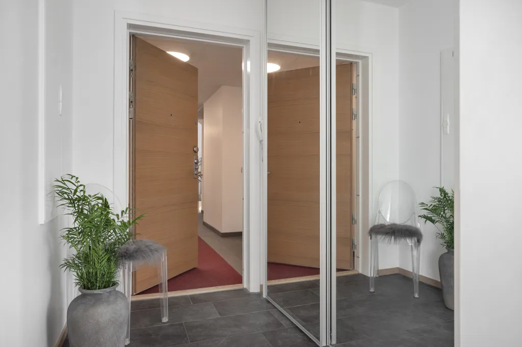 Entrée - Apartment with Balcony in Söder, Halmstad