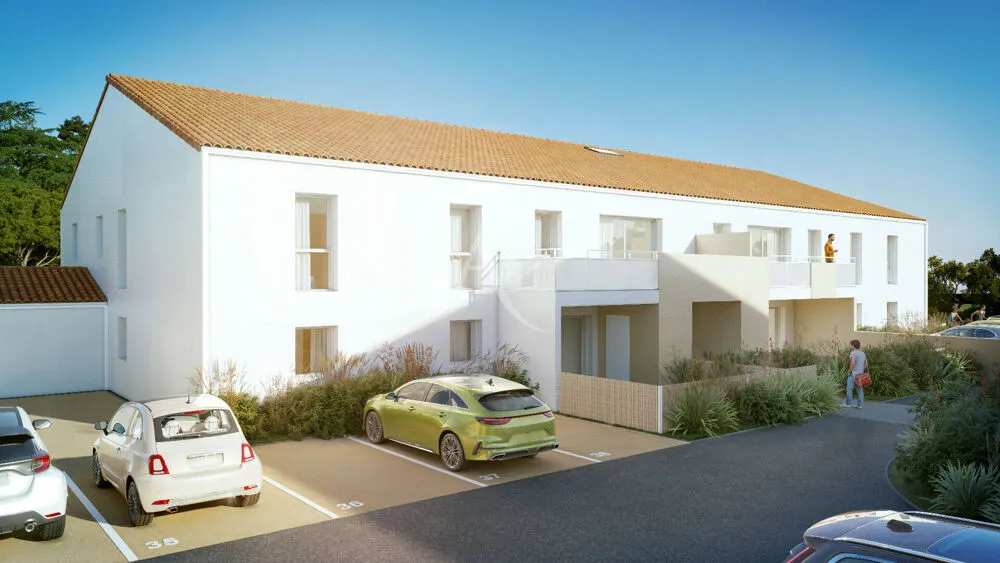 New 3-Bed Flat with Private Garden in Givrand