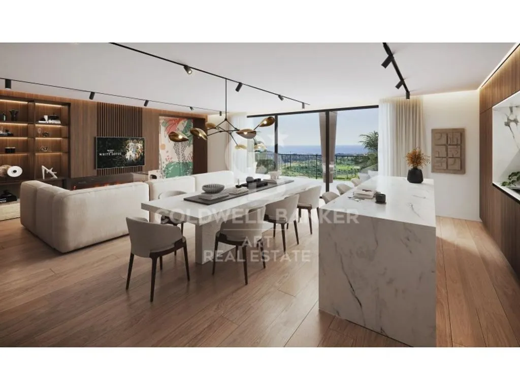 Dining Room - Luxury Apartment with Panoramic Views in Mijas