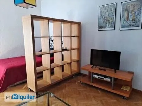 Séjour - Bright Studio in Huertas-Cortes, Madrid