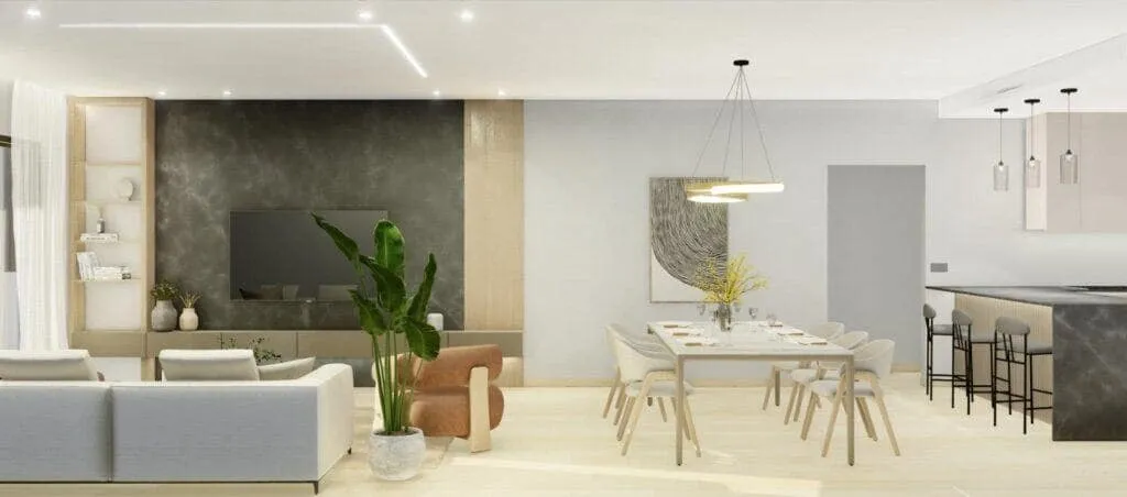 Cuisine - 3 Bed Apartment with Private Garden in Pilar de la Horadada